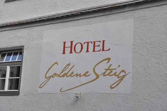 "Hotel Goldene Steig Logo"
